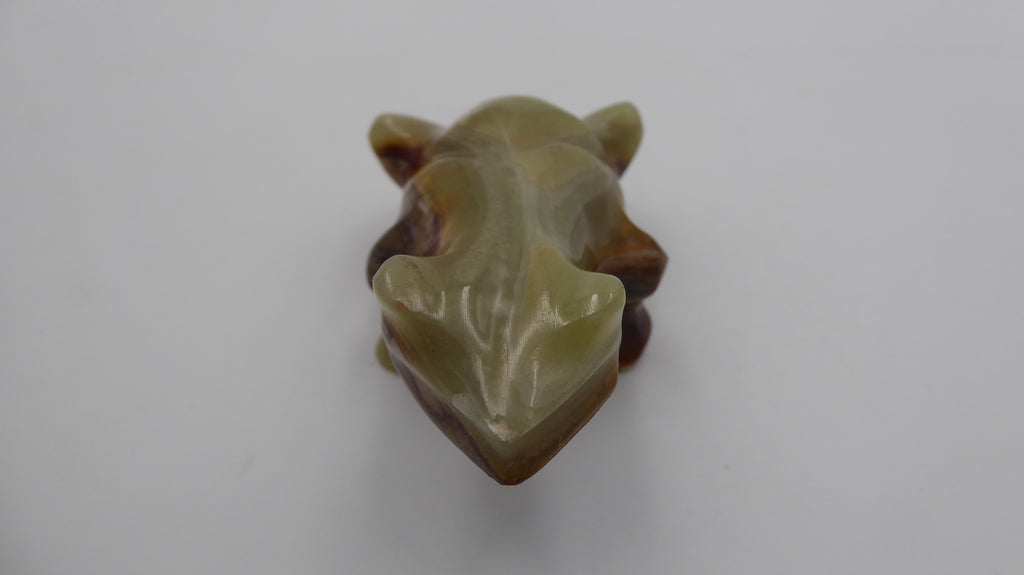 Petite grenouille format allongé en onyx