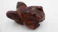 Vieille grenouille en bois
