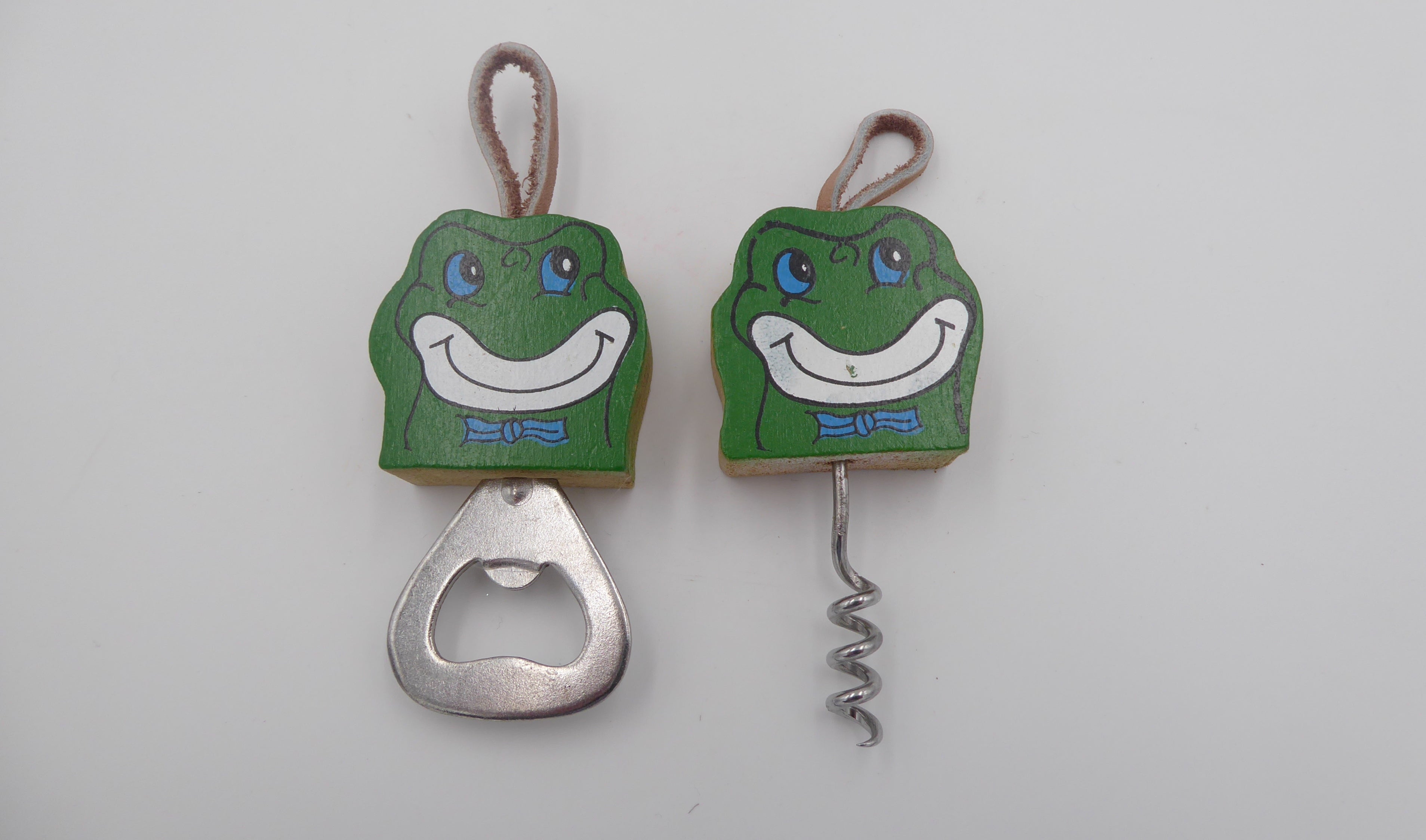 Tire bouchon et ouvre bouteille grenouille