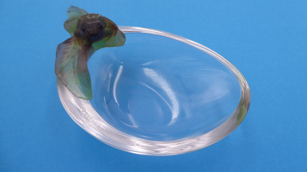 Cendrier/vide poches en cristal