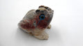 Belle petite grenouille en pierre rhodonite