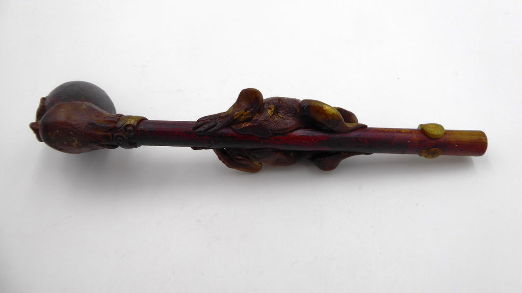 Belle pipe droite stylisée et bien décoré