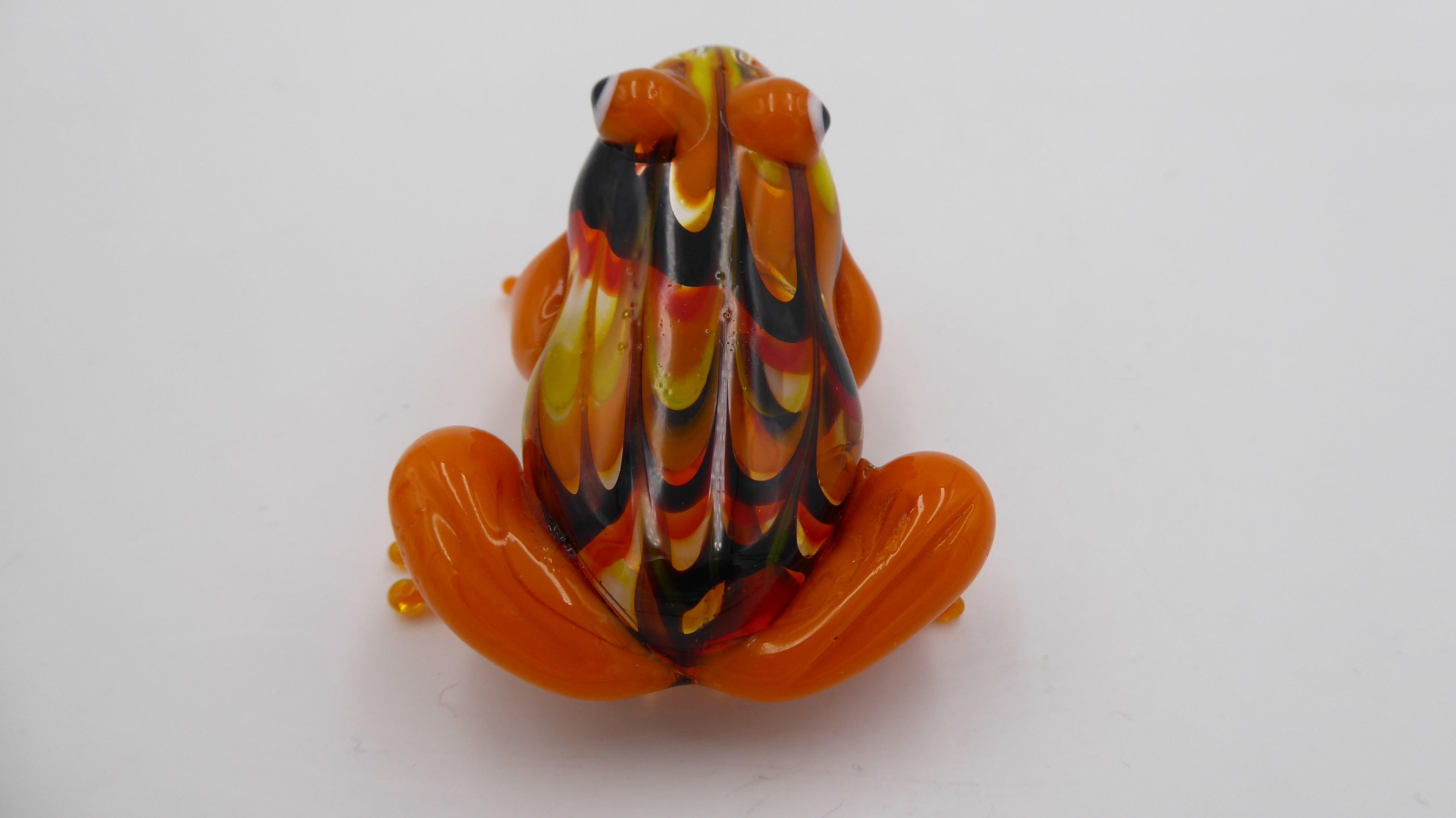 Belle petite grenouille en verre soufflée style MURANO