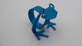 Grenouille en aluminium découpe laser