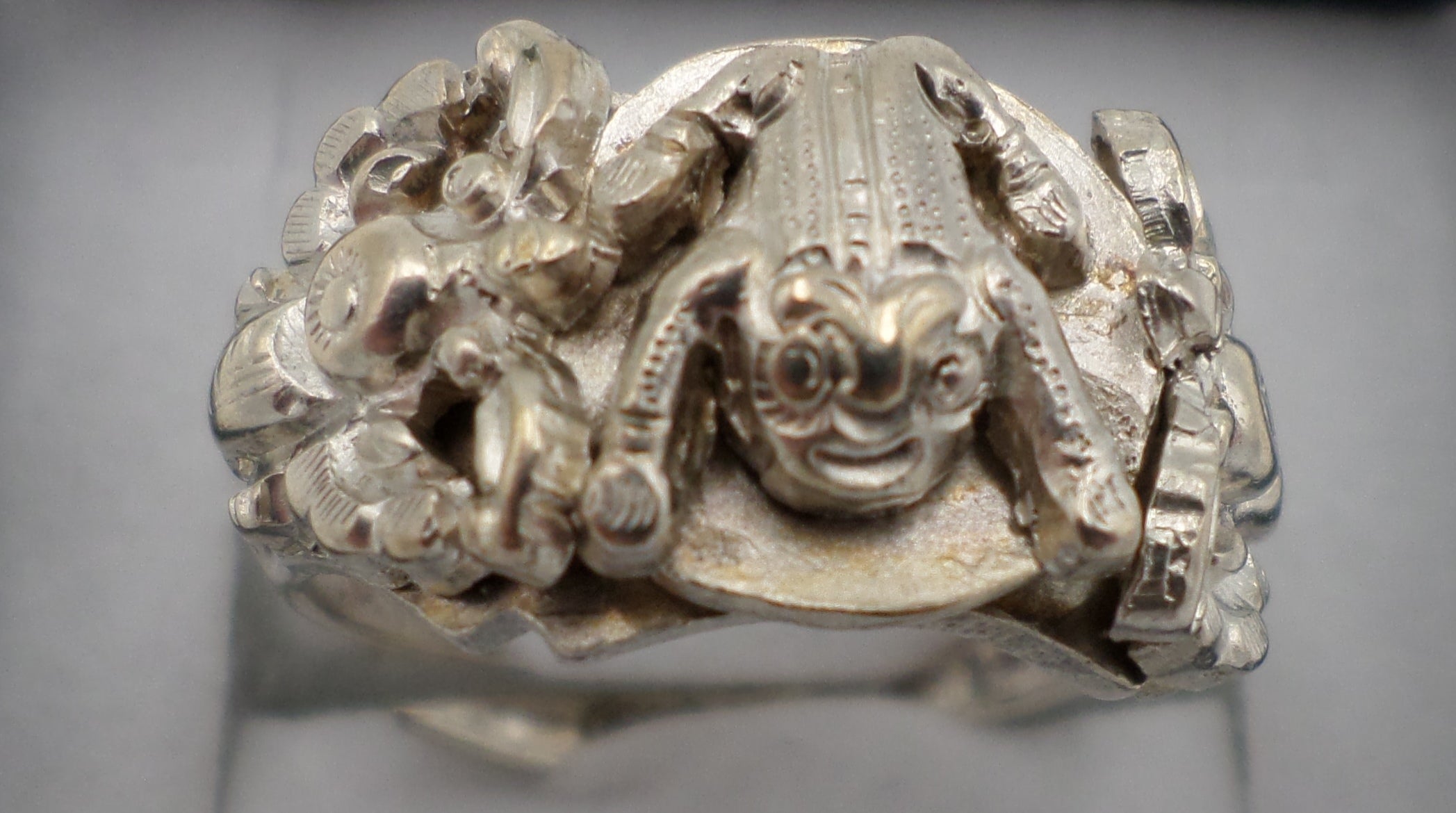 Bague CHINOISE en argent 925 - Vers 1900