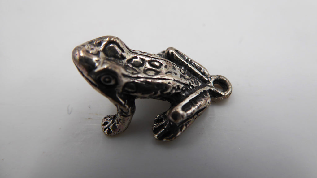 Pendentif ancien en argent poinçonné