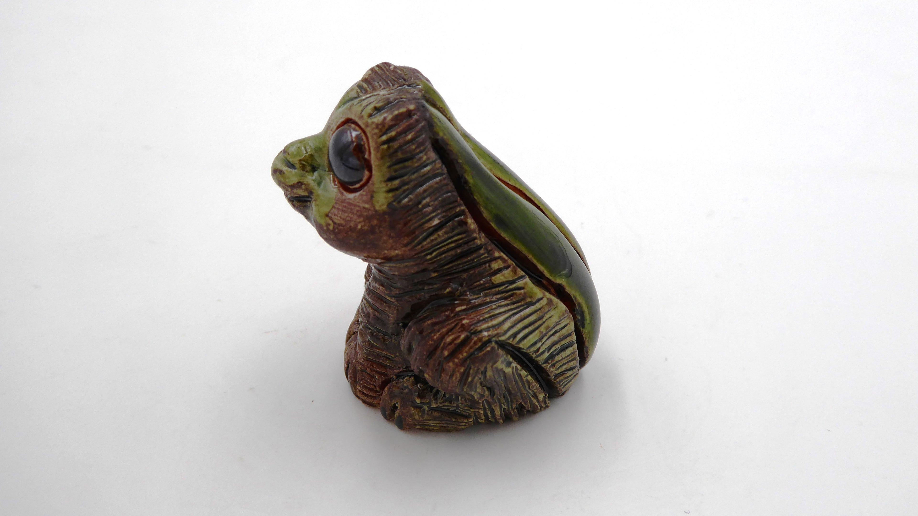 Très belle petite sculpture sur bois signé CAZ