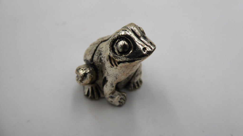 Petite grenouille en argent (Non poinçonné)