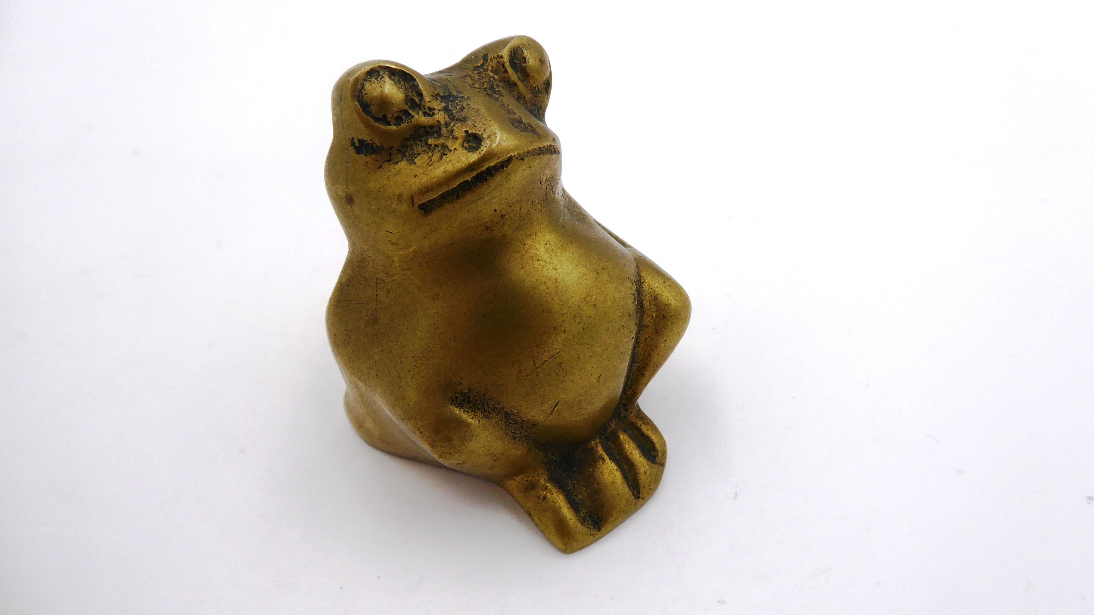 Grenouille coréenne en laiton massif