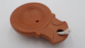 Lampe à huile grenouille (Copie simplifiée d'ancien)