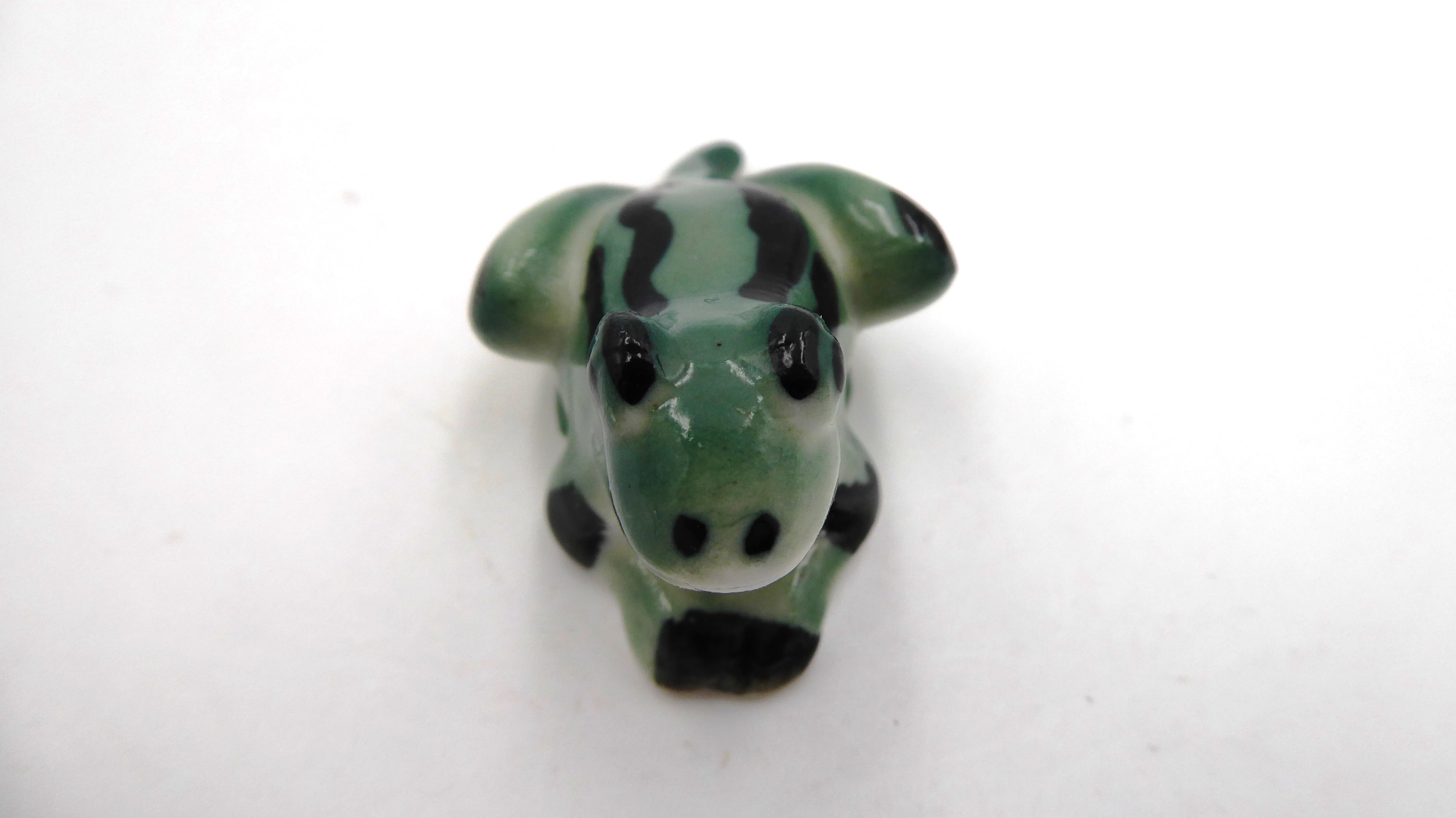 Petite céramique verte