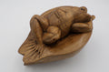 Grosse sculpture en bois exotique (pièce unique)