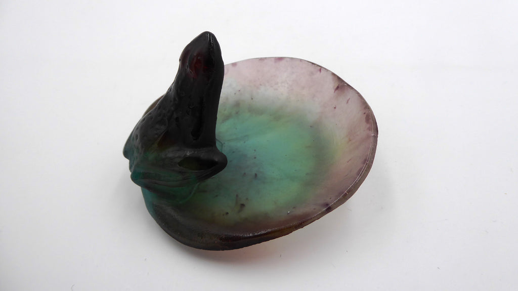 Petit vide poche en pâte de verre DAUM