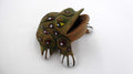 Belle grenouille du PEROU avec motifs incrustés