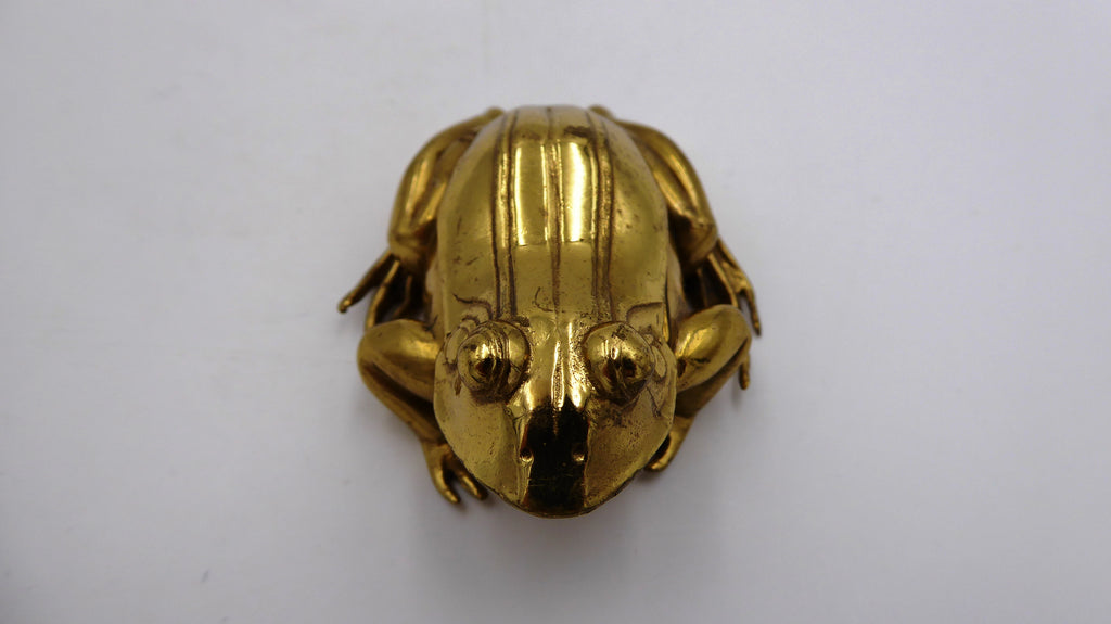 Petite boite à bijoux en laiton poli