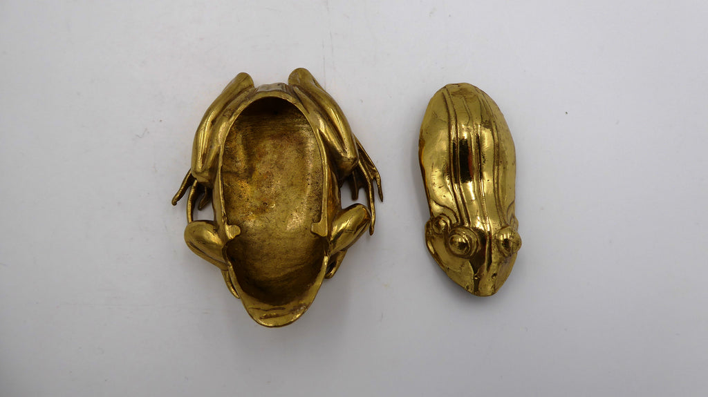 Petite boite à bijoux en laiton poli