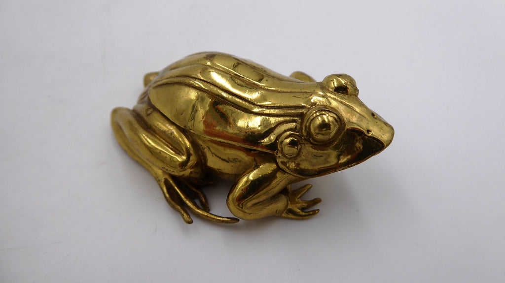 Petite boite à bijoux en laiton poli