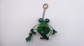 Originale grenouille à suspendre en bois teinté