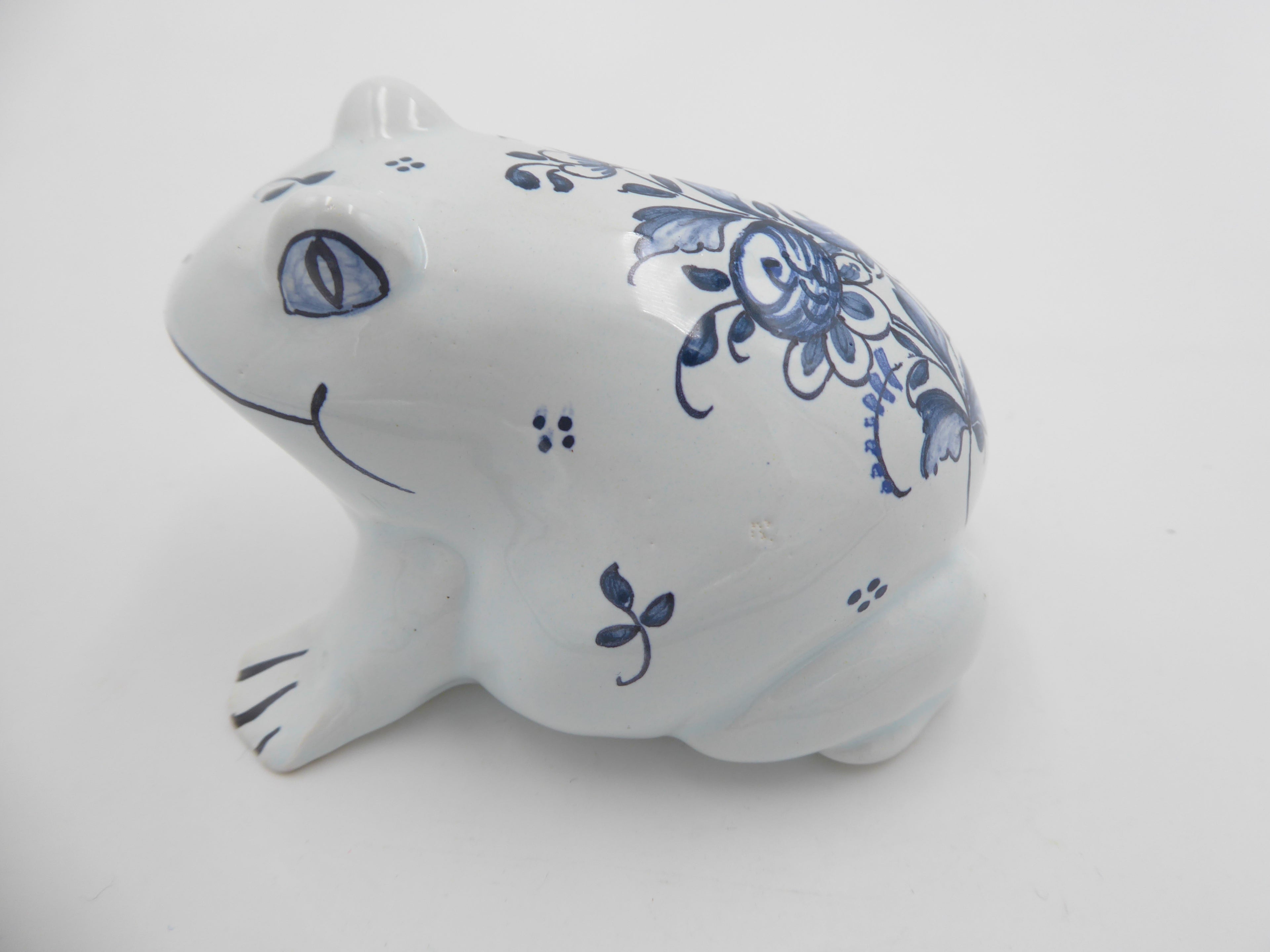 Grenouille de la faïencerie A. AUGY ROUEN