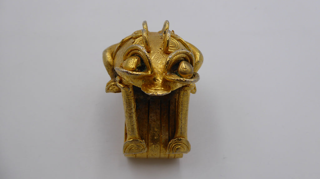 Grenouille en métal doré (Pièce assez rare-Indienne ?)