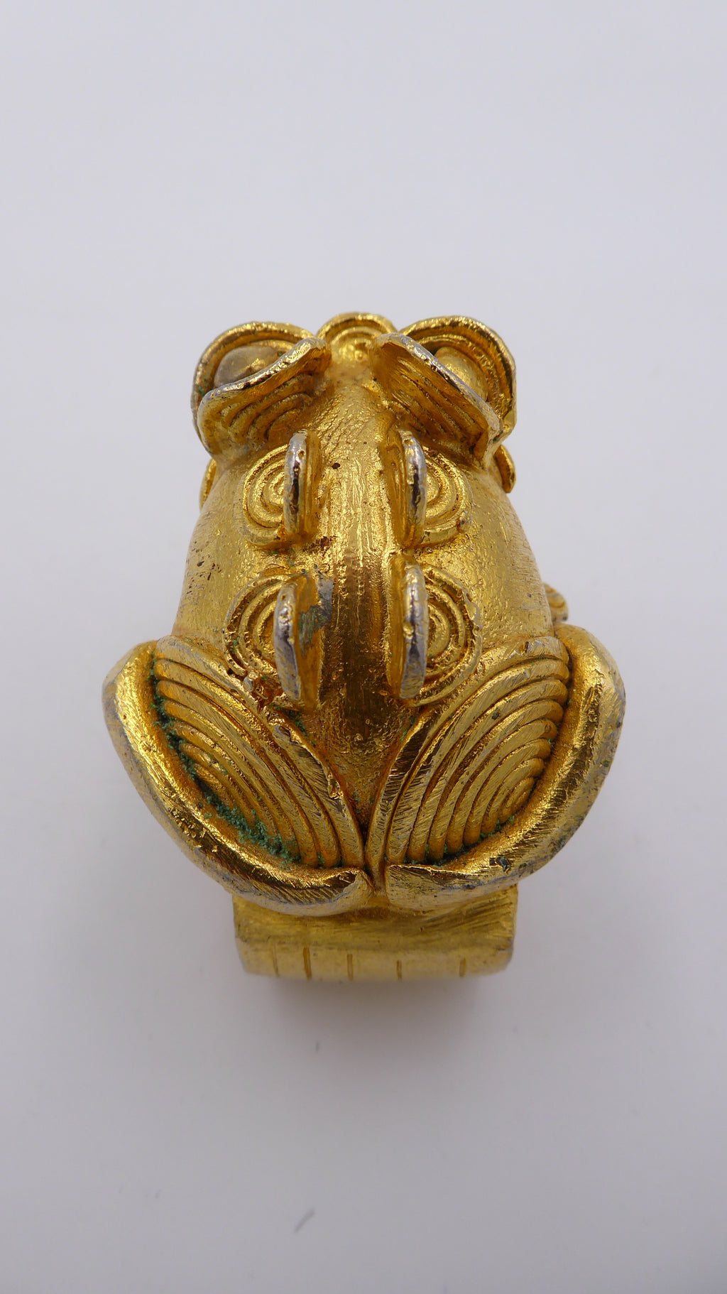 Grenouille en métal doré (Pièce assez rare-Indienne ?)