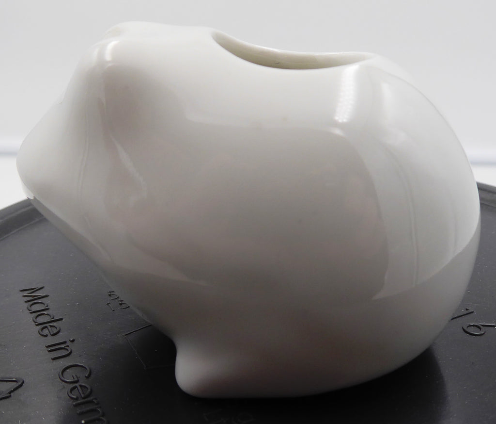 Petit pot céramique blanche