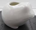 Petit pot céramique blanche