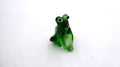 Petite grenouille en verre soufflé