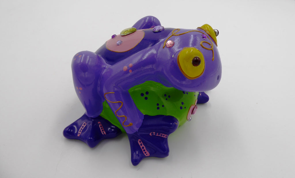 Travail artisanal signé L. TERRIER 2019 céramique avec incrustations
