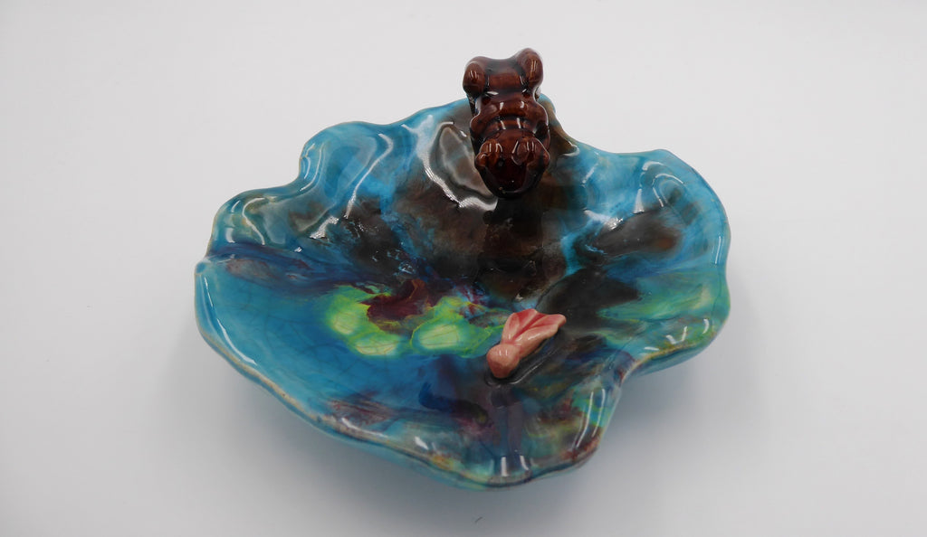 Vide poche céramique vernis (Pièce unique)