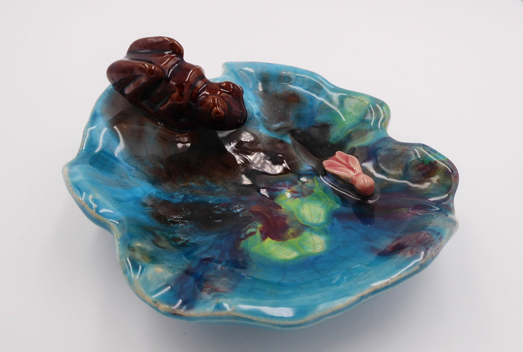 Vide poche céramique vernis (Pièce unique)