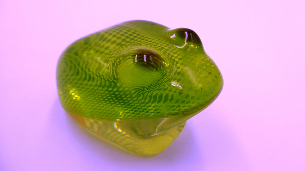 Sculpture grenouille d'Abraham Palatnik (Brésil 1929)