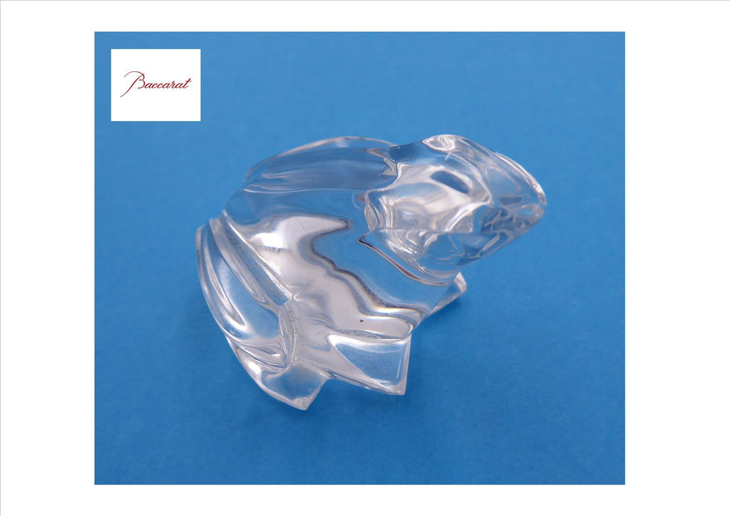 Grenouille en cristal clair signé BACCARAT (PROMOTION)