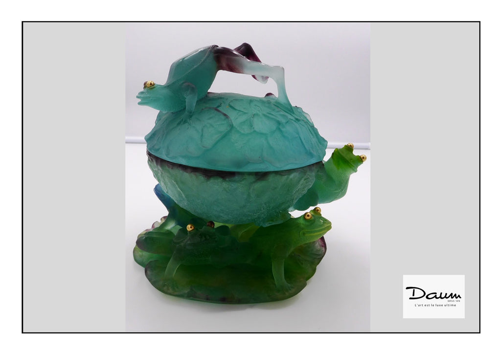 Pot aux grenouilles - Superbe pièce de la maison DAUM