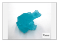 Petite grenouille DAUM bleu turquoise