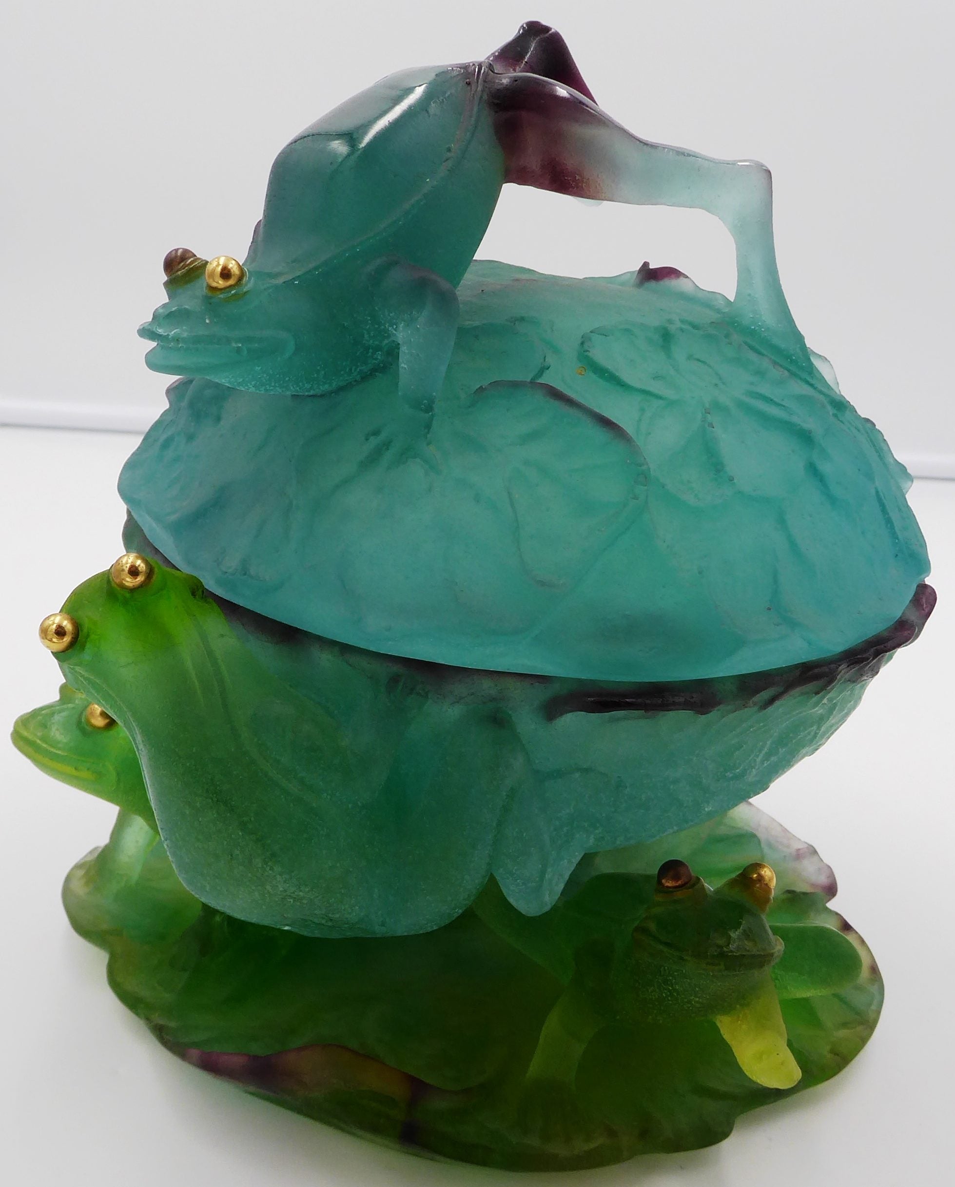 Pot aux grenouilles - Superbe pièce de la maison DAUM