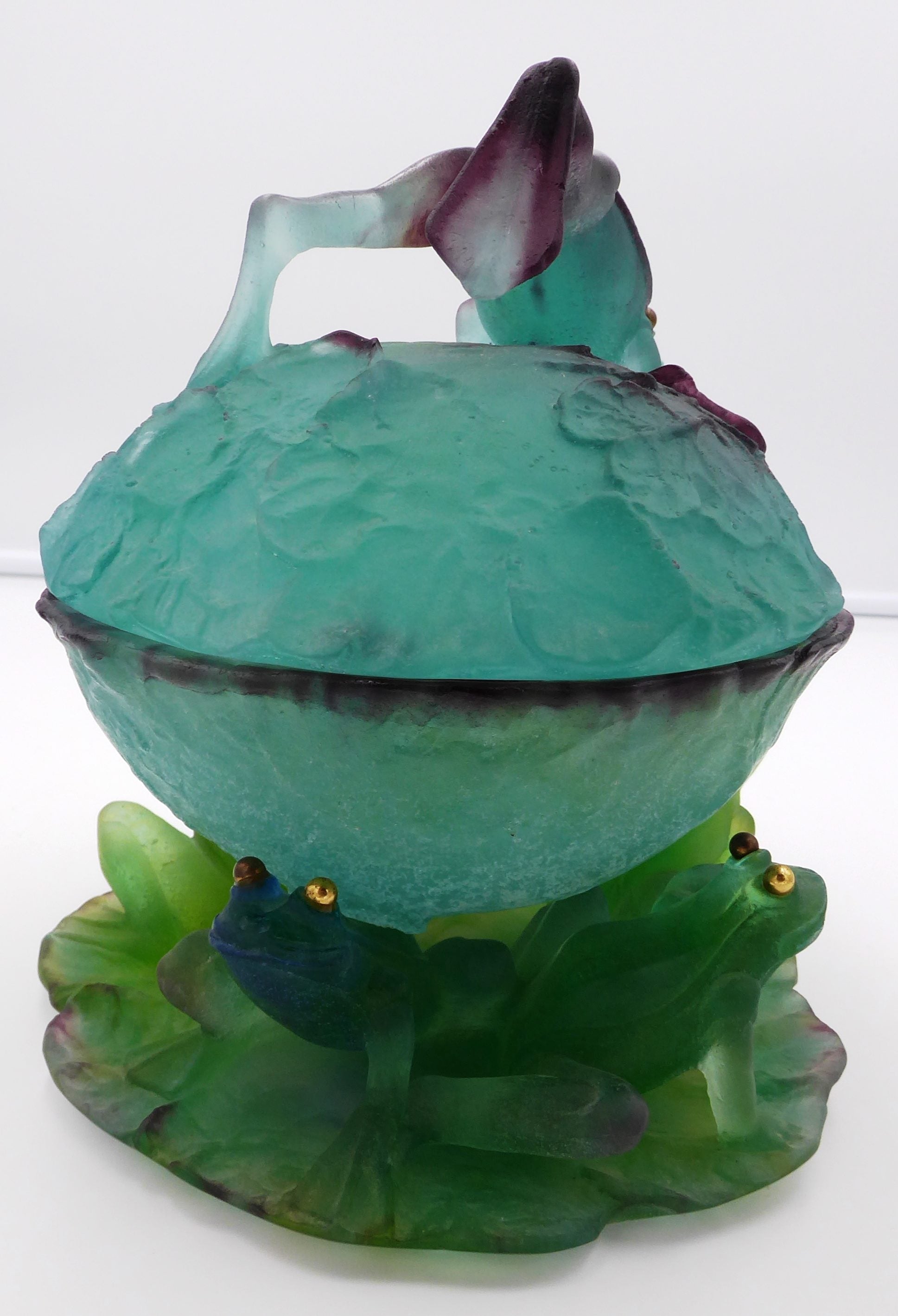 Pot aux grenouilles - Superbe pièce de la maison DAUM