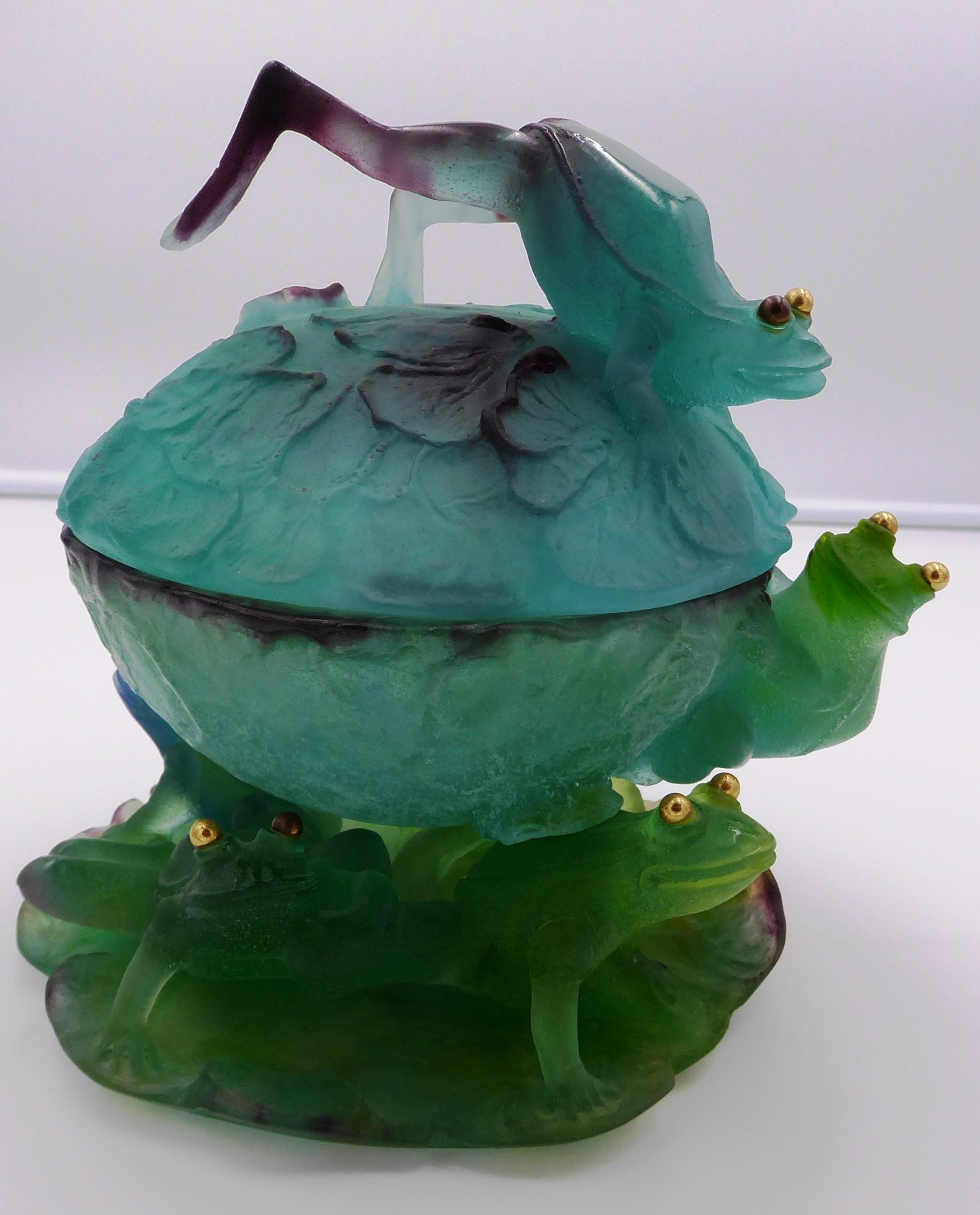 Pot aux grenouilles - Superbe pièce de la maison DAUM