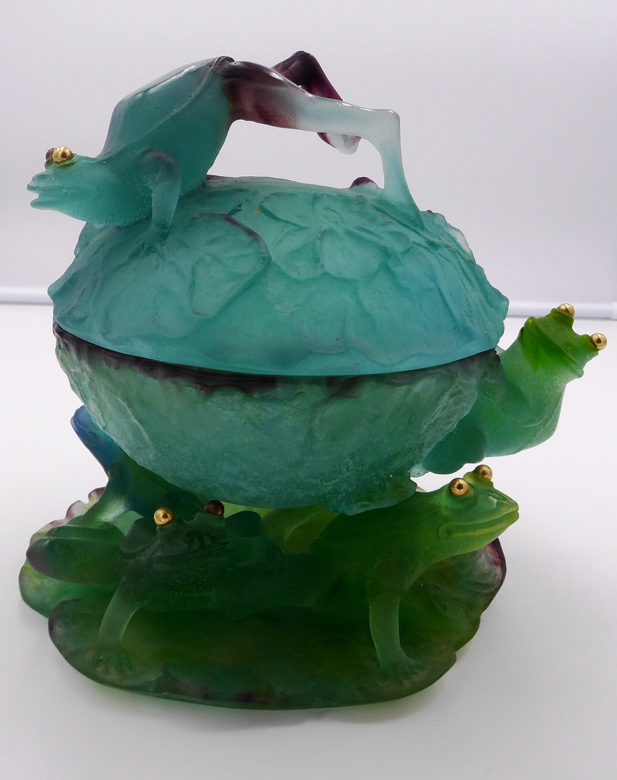 Pot aux grenouilles - Superbe pièce de la maison DAUM