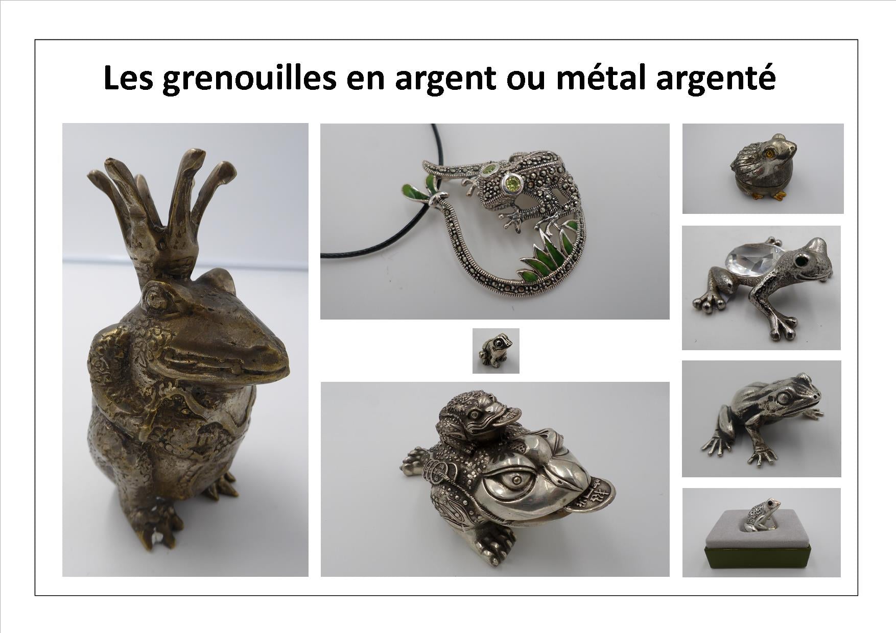 Page accueil site argent et métal argenté