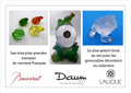 Page d'accueil BACCARAT-DAUM-LALIQUE site GRENOUILLES DU MONDE