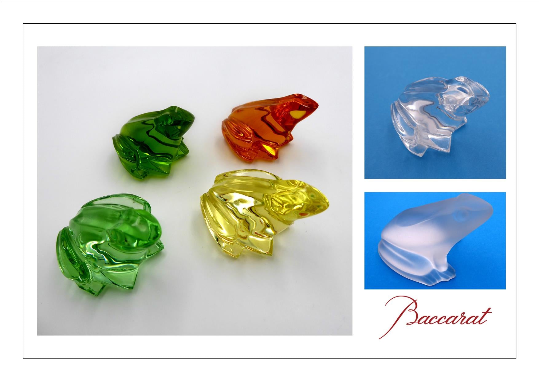 Page d'accueil BACCARAT site GRENOUILLES DU MONDE
